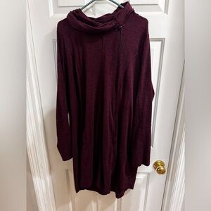 Maurices Deep Red Knit Top